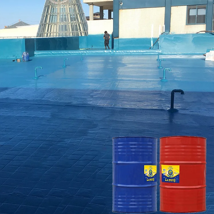 Полимочевиновое жидкое покрытие для гидроизоляции автомобилей дорог зданий легко распыляемых красок