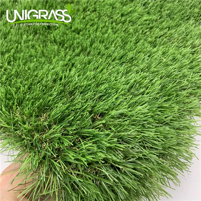 UNI Landscaping turf grass artificial best selling 30mm artificial turf broom artificial gym turf