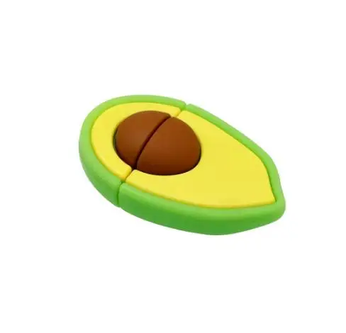 Cartoon Avocado USB Flash Drive 2.0 1GB 2GB 4GB 8GB PVC Pen Drive 3.0 Pear Fruit 64gb 32gb 16gb  Usb Memory Stick