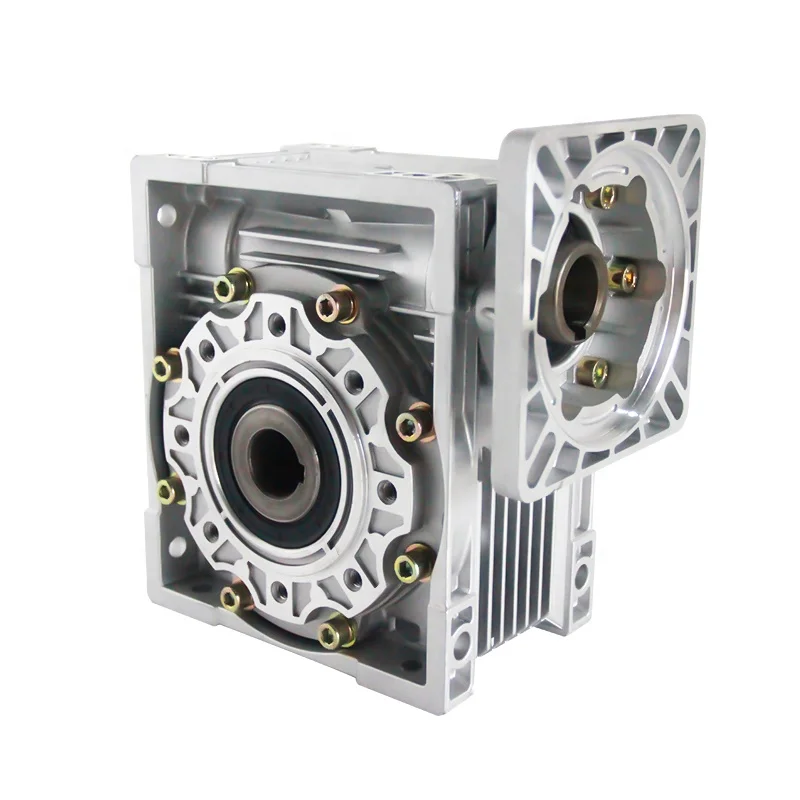 Rv40 small stepping servo reducer worm gear and worm reducer NMRV gearbox stepless speed change gear box
