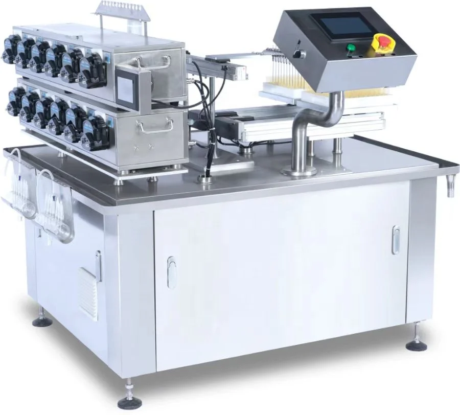 2ml-20ml small bottles Automatic Cream Lotion Liquid Cosmetic Emulsion Serum Toner Filling Machine