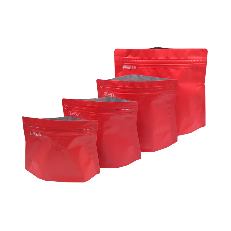 Uniqlo алюминиевой фольги формы молнии resealable кофе мешки с