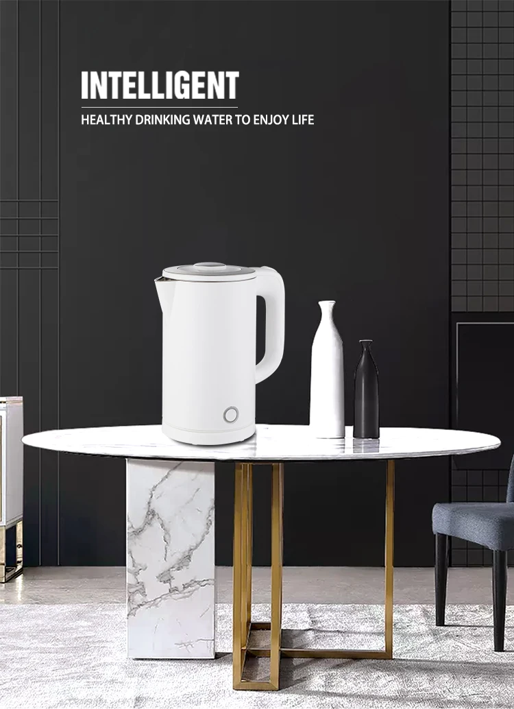 Hot selling quality 1.8 liter instant water level indicator electric hot water kettle separated lid cover