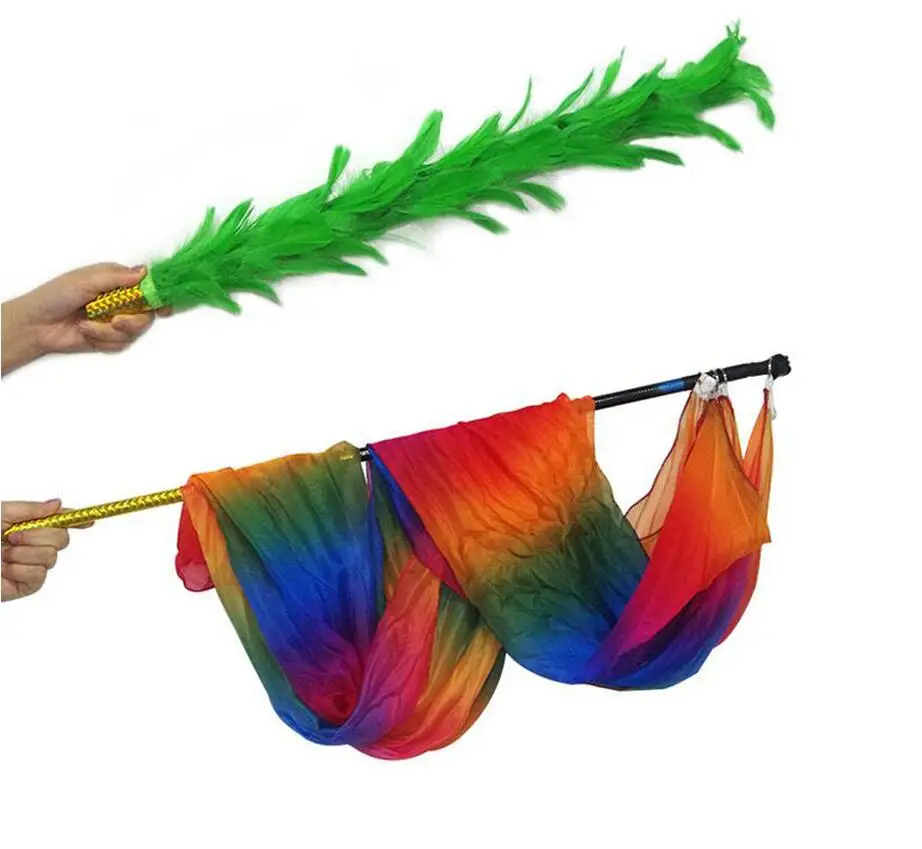 Feather Sticks Variation Magic Tricks Feather Flower to Umbrella/bouquet/Flag Magician Stage Gimmick Illusion Mentalism Comedy