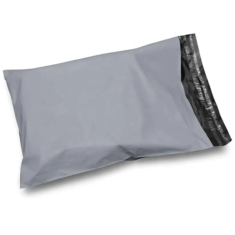 Self Sealing Postal Mailing Envelopes Delivery Shipping Plastic Mailer Large 10X13 Grey Poly Mailer With Logo
