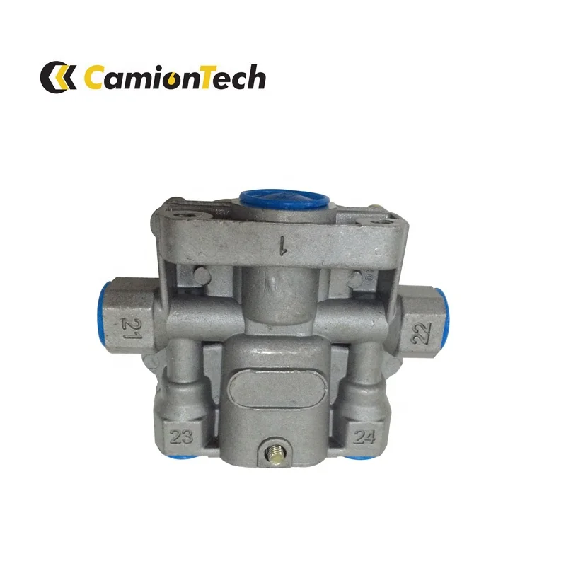 1505399 1506420 DAF Truck Spare Parts 4 Circuit Protection Valve For Scania Spare Parts 1337904 1356635 1356904 1381883 1431049