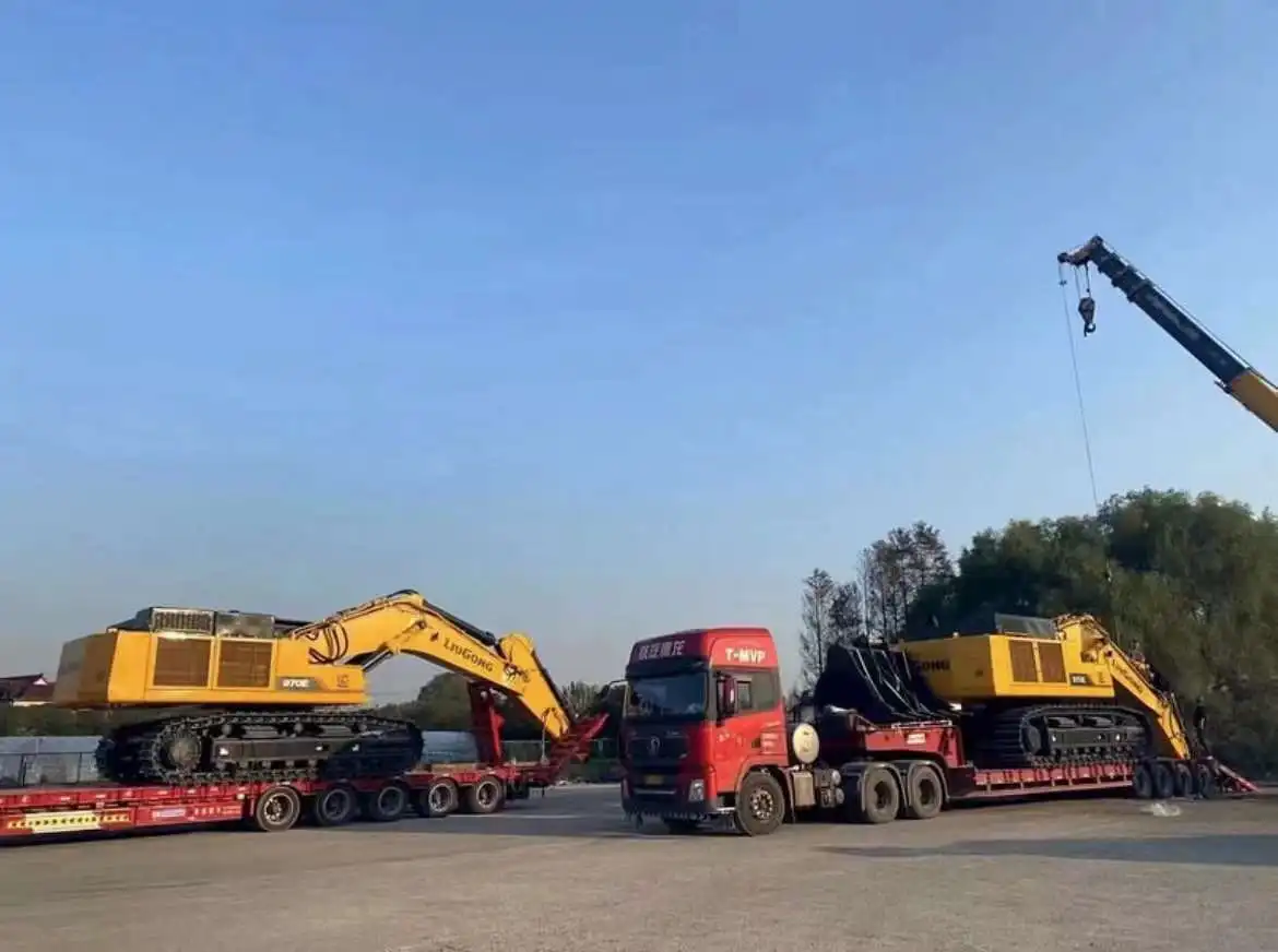 Liugong Brand Large Digger Clg970e 70500kg Mining Crawler Excavator