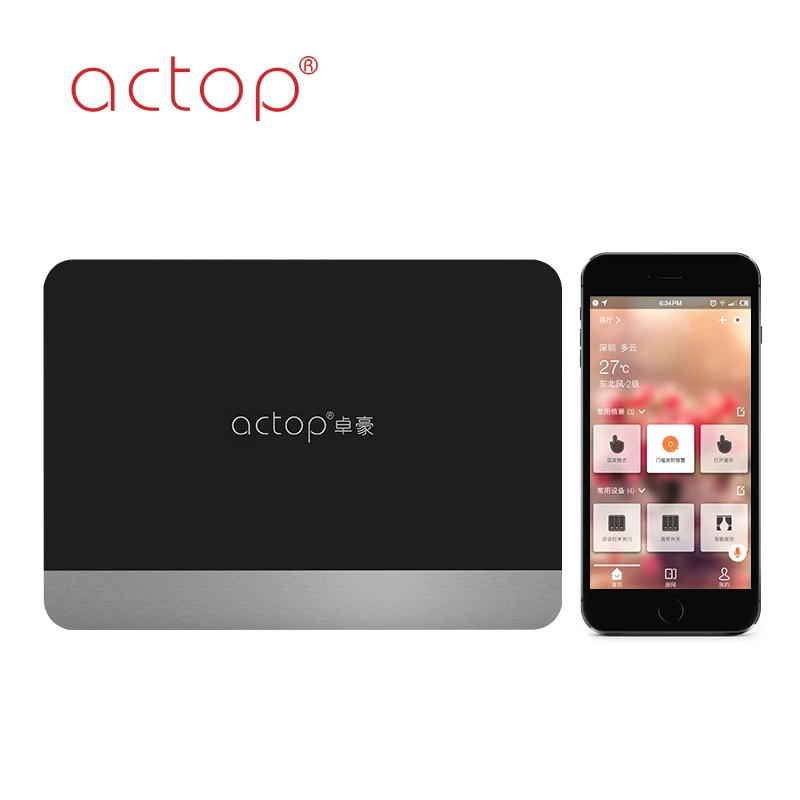 2019 new trend Actop Manufacturer OEM High Quality China Smart technology portable Whole Zigbee Smart Home with all material