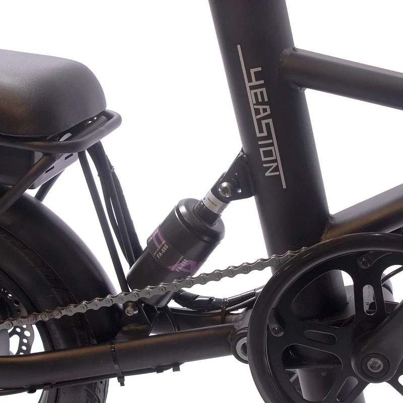 48V 7.8Ah 7 Speed Electric folding fat bike bafang Motor Hydraulic Brake Full Suspension Fast Electric Fat Tire Bike