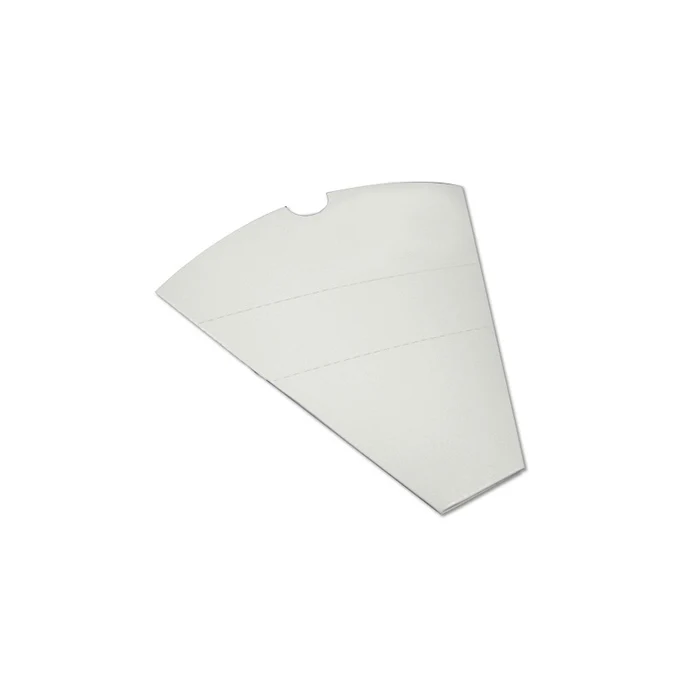 Disposable printed folded cardboard Crepe Perforated Holder custom
