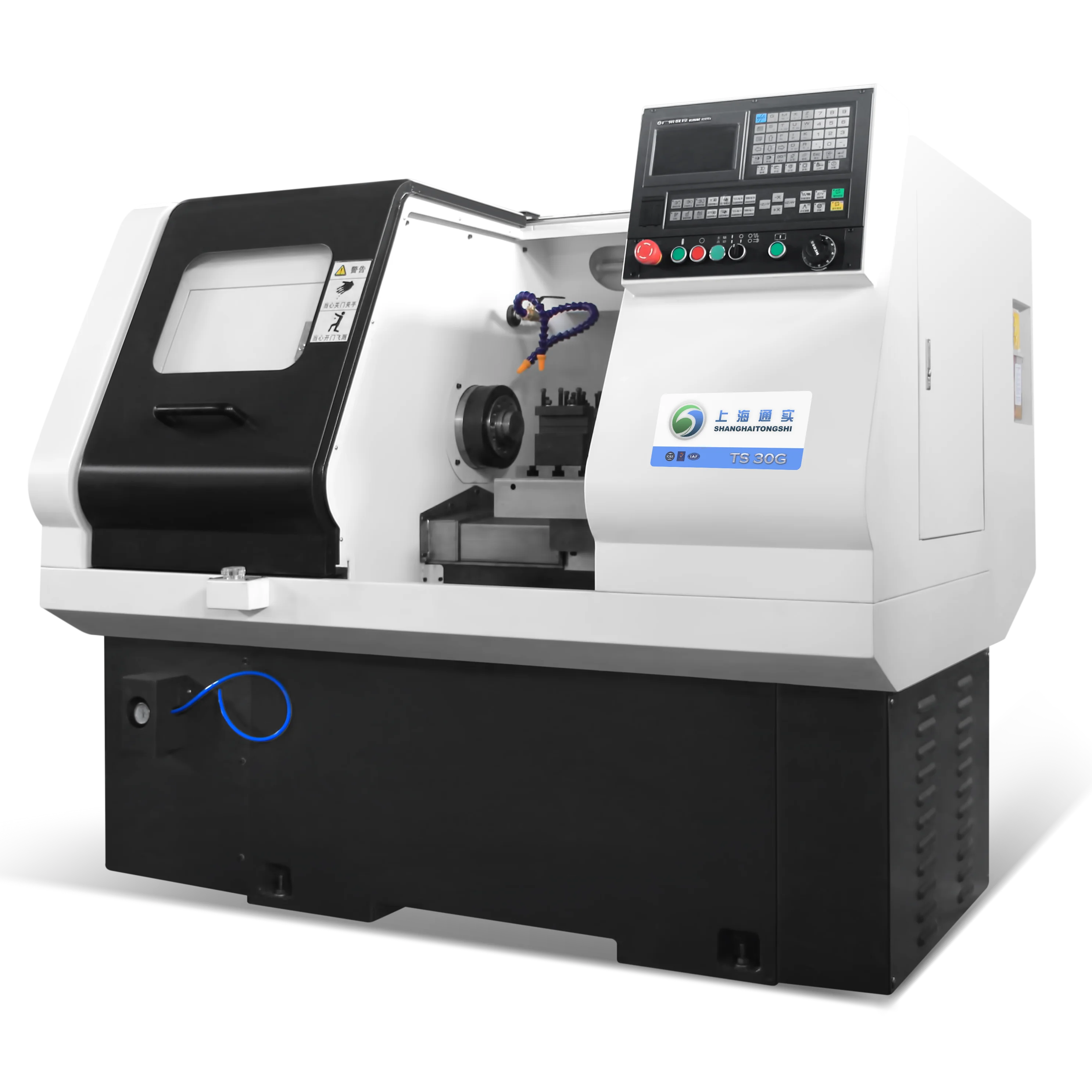 TS 30G high quality linear guide horizontal CNC lathe with GSK system