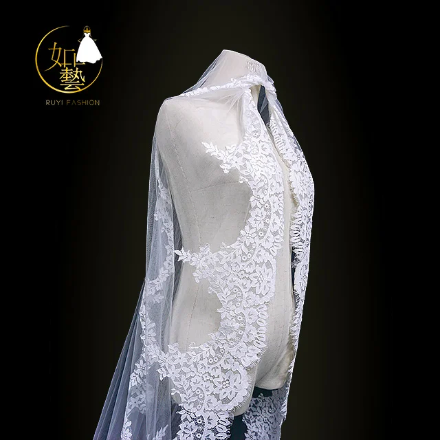 
3M cathedral catholic Wedding Traditional Wedding Veil 