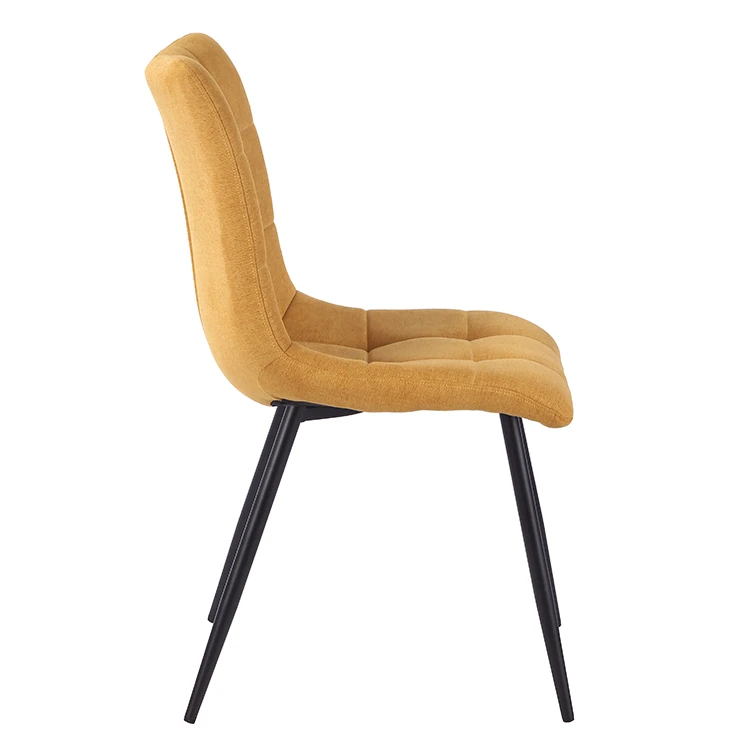 Italian Nordic Style Tufted Manufacturer Navy Blue High Back Canada Cream Design Gold Curved Arm Dining Chair