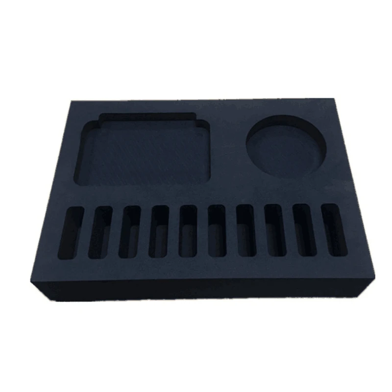 Hot sales cardboard gift packaging bottle foam lining magnetic box with cut EVA foam package insert