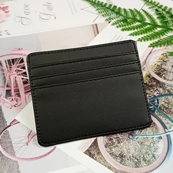 2022 Promotion Gift Luxury Minimalist Custom K pop Plastic Name Card Holder Business ID badge Card Holder Wallet
