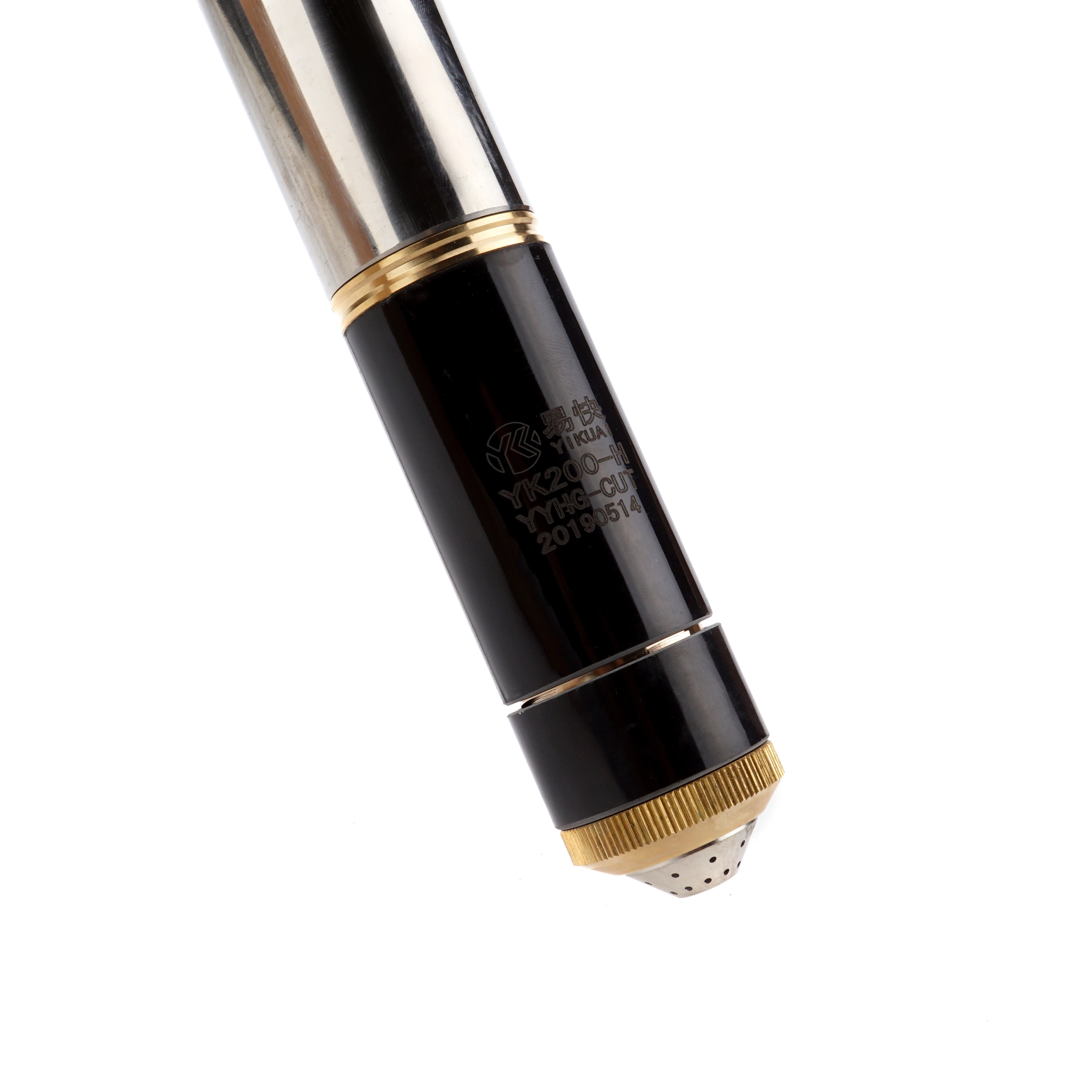 High quality plasma cutting consumable electrode YK200102H for torch YK200H