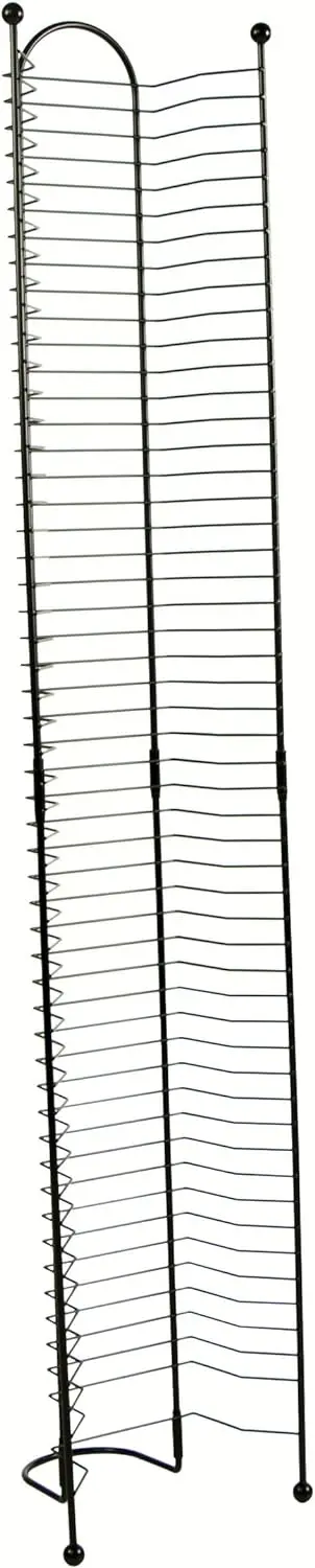 Floor metal display case CD/DVD case floor display racks book shelf record metal display stand