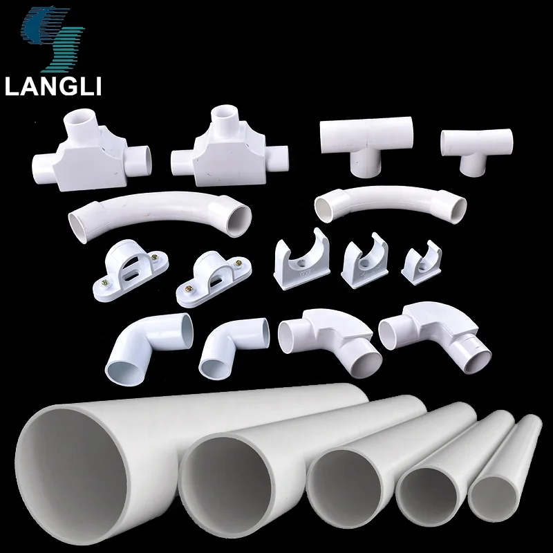 
Manufacturers Electrical Plastic Conduit Connector Elbow Cross Names Price Pvc Pipe Fitting 