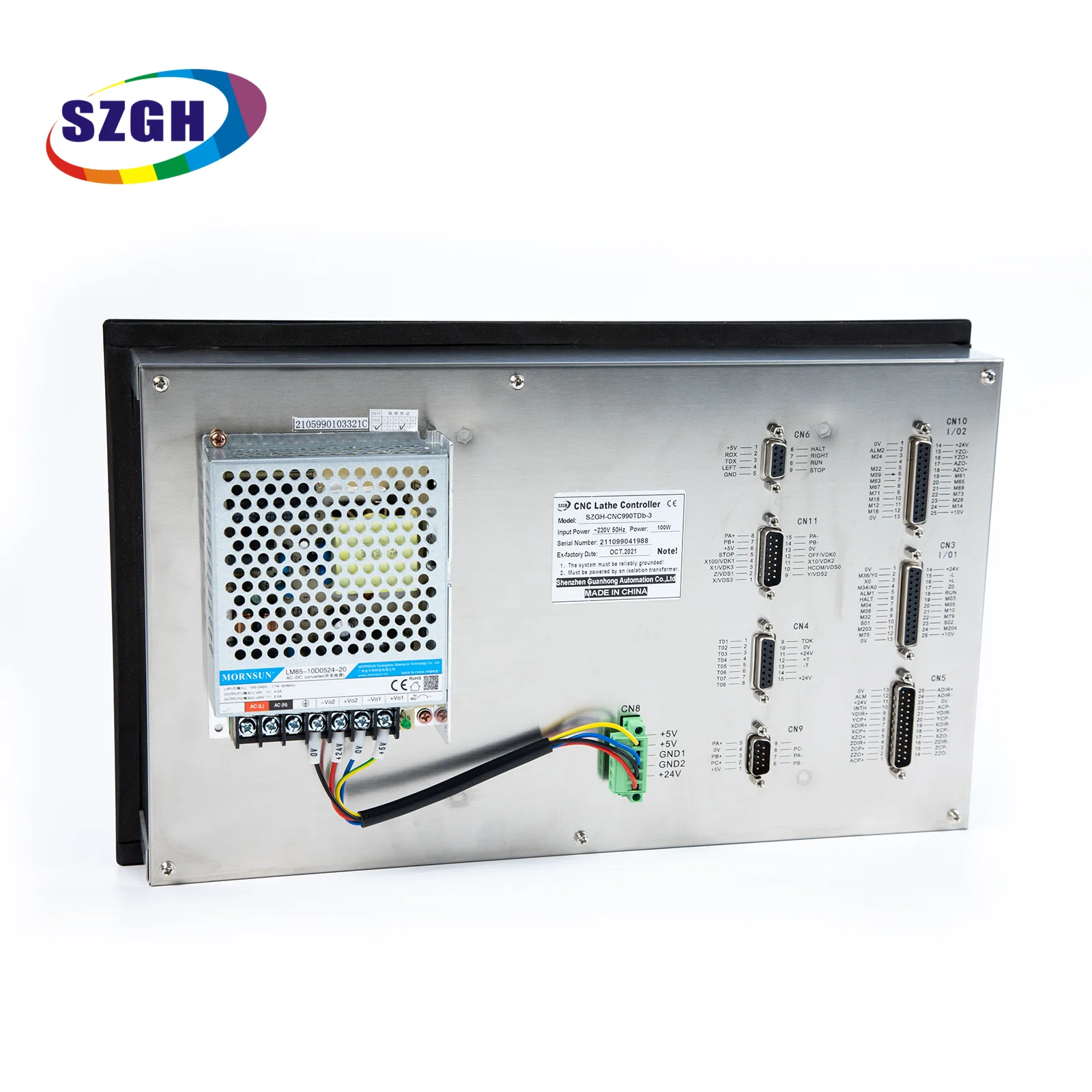 SZGH high quality cnc controller 3 axis mach3 cnc lathe controller  for retrofit lathe machine Support PLC  ATC