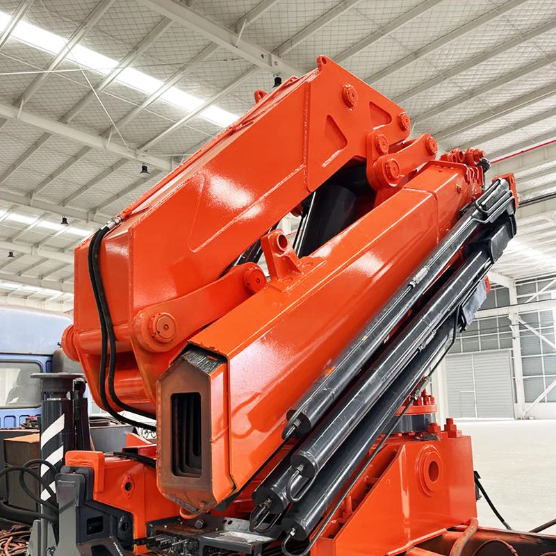 New 3.2 4 5 6.3 8 10 12 14 15 16 25 Ton Small Knuckle Boom Jib Lift Hydraulic Telescopic Folding Mobile Truck Mounted Cranes