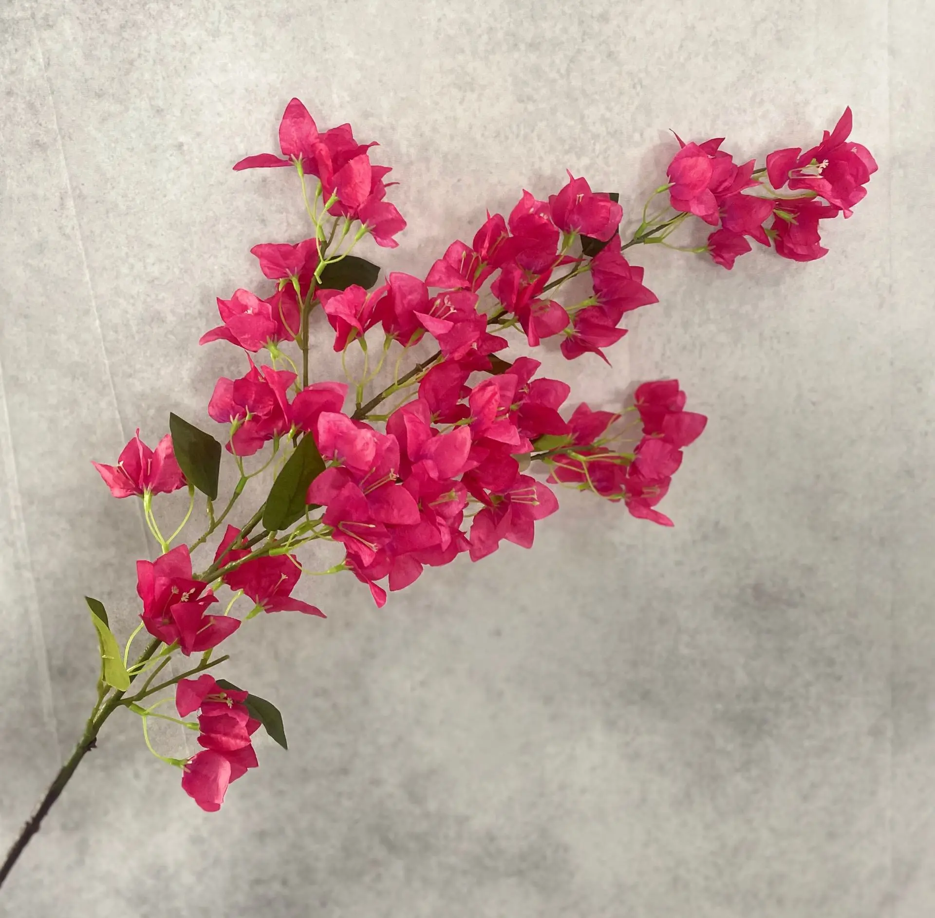 NISEVEN Hot Sales Long Single Stem Wholesale Real Touch Bougainvillea Flowers Artificial Flower For Wedding Decoration