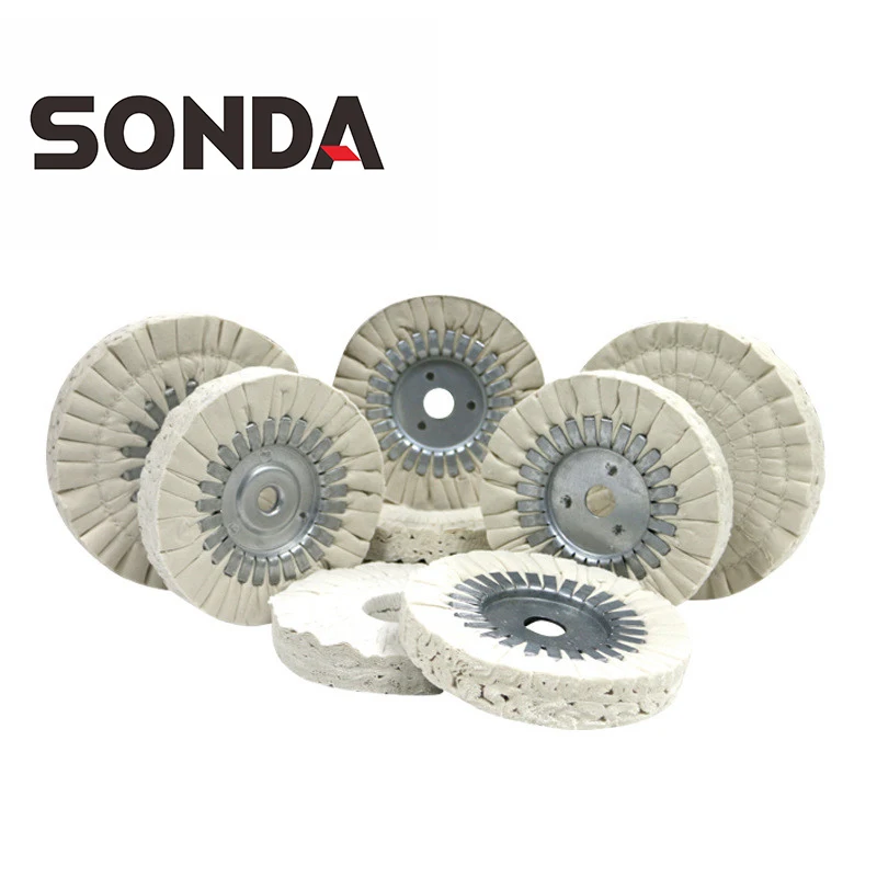 High Quality Buffing Polishing Cloth Wheel Buffing Cloth Round Wheel For Woodworking Edge Banding Machine