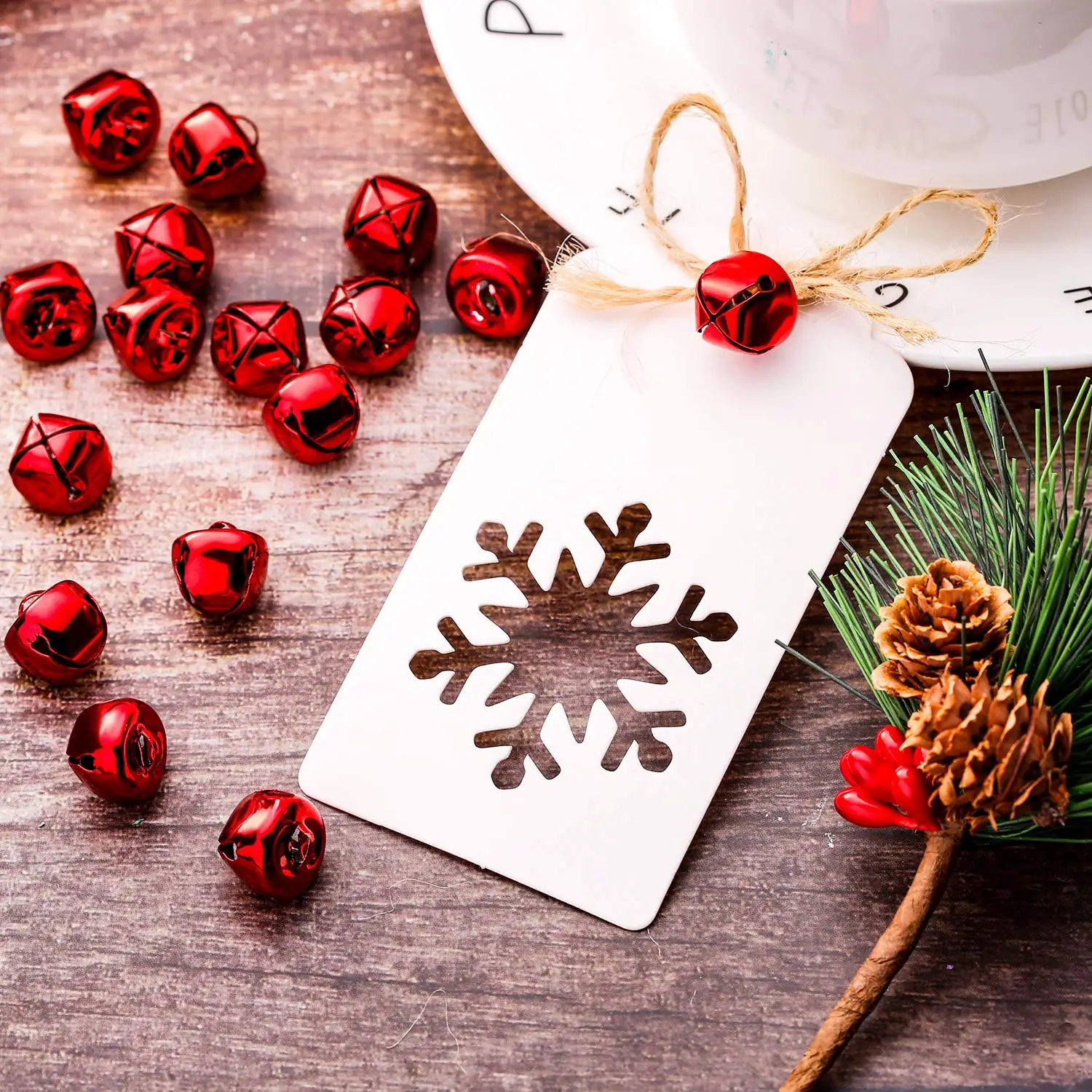 Colorful different sizes christmas Jingle bell Decoration party DIY craft Supplies christmas bells ornament