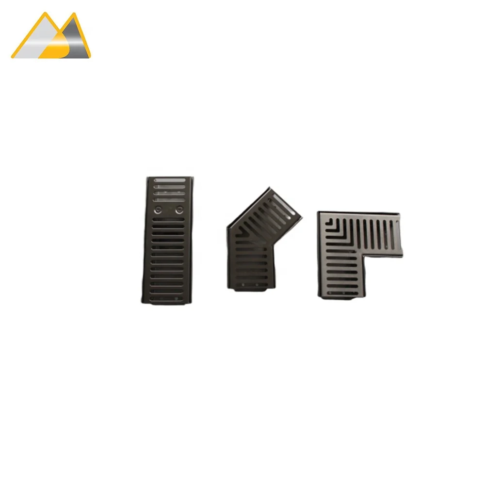 Audemar H Series Commercial Combined Stainless Steel 304 Trench Drain Cover For Small Pools And SPA Application