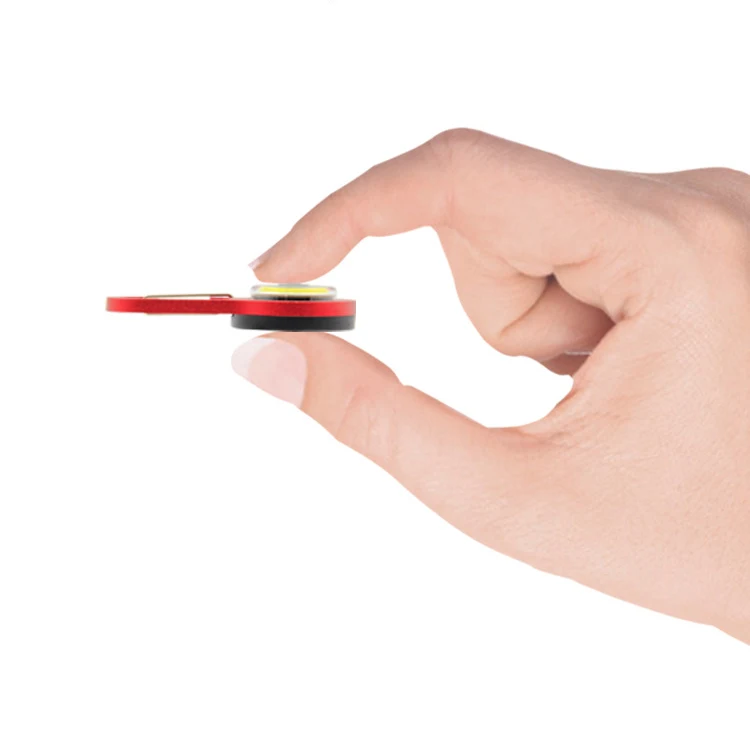 Portable Wholesale Plastic Carabiner Torch Light Pocket Mini Hook COB LED Keychain Flashlight