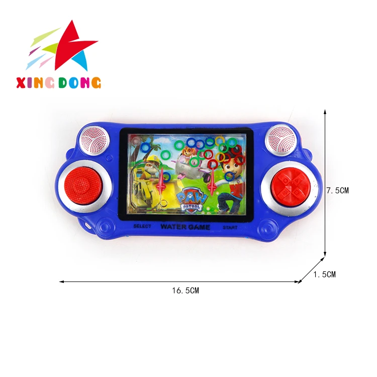 2024 hot sell  Toy Handheld Squeeze Game Machine Toy PSP Game Console Ring Toss Water Game Toys