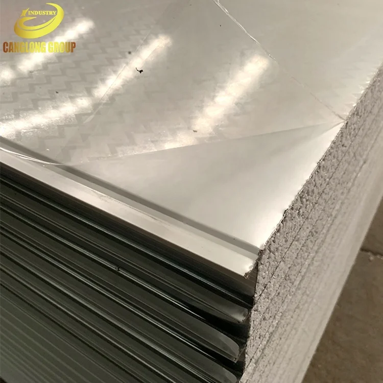 Honeycomb Core Styrofoam Sandwich Panel 10mm Aluminum EPS Insulation of Exterior Wall, Roof and Curtain Wall Insulation Metal CE