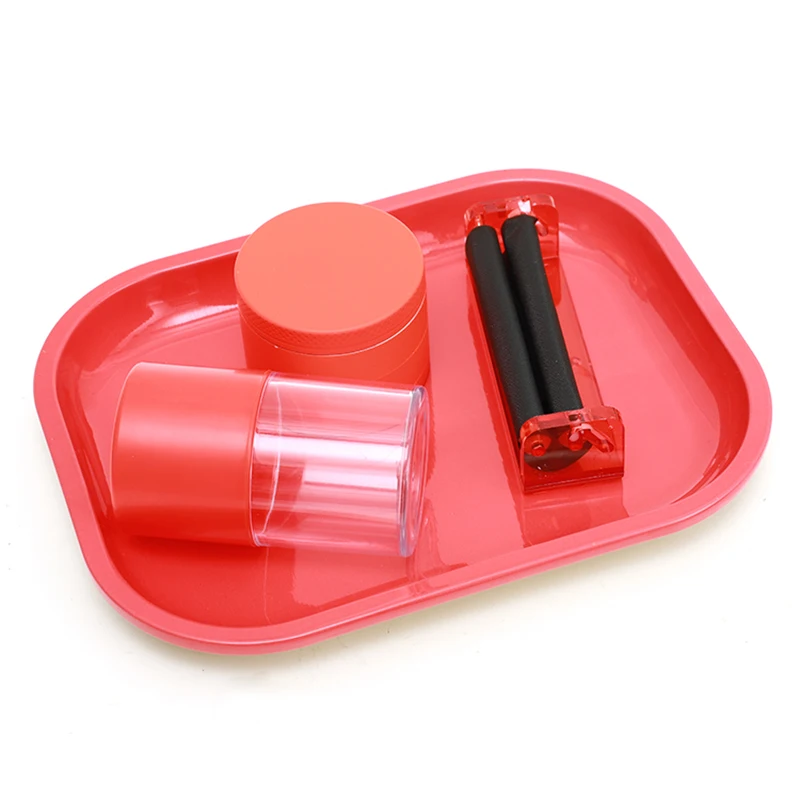 Custom Rolling Tray and Herb Grinder Sets Custom Logo Tray with Grinder