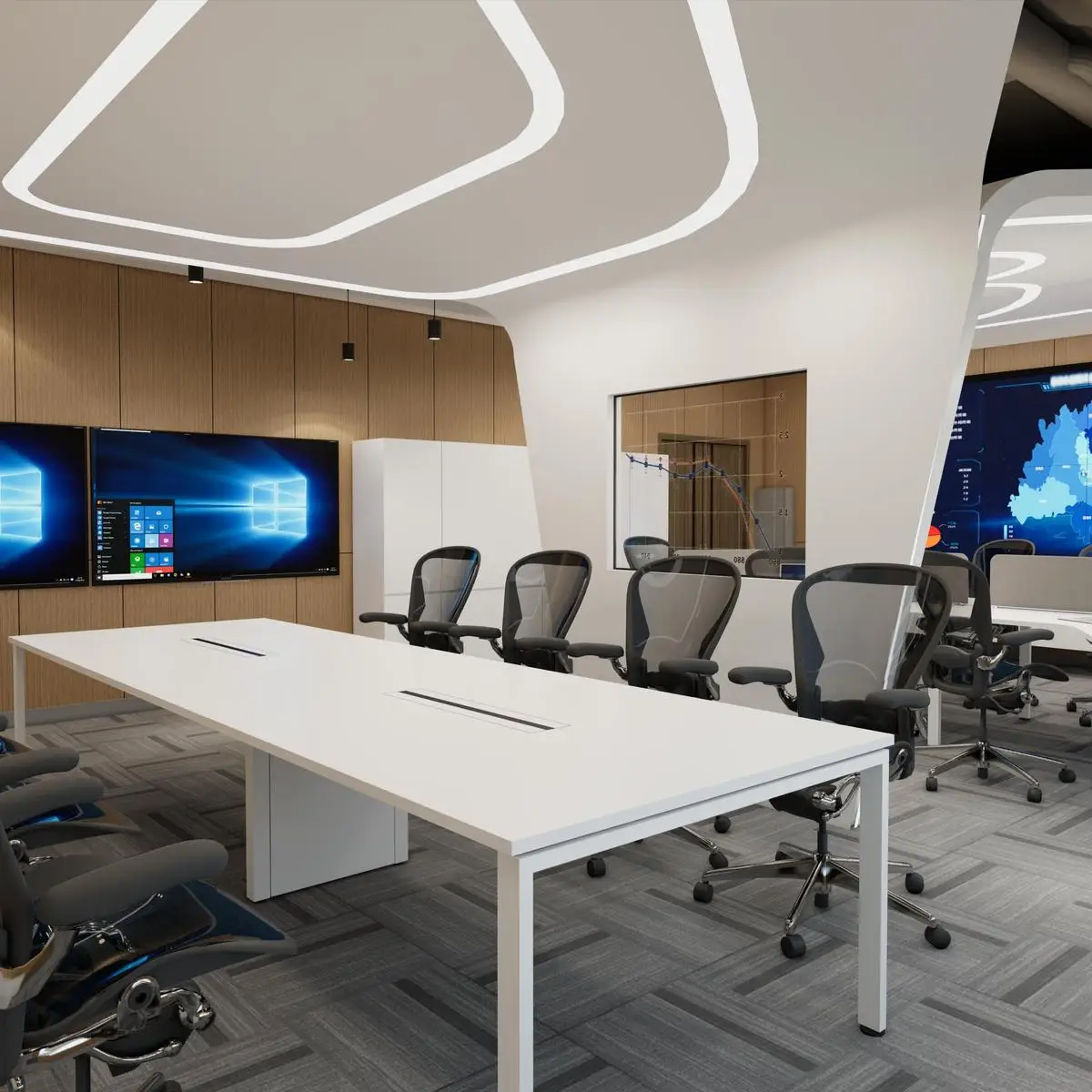 rectangular shape l shape office desk executive modern half round home portable workstation office desk