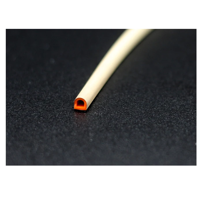 3M Backed Self Adhesive Hollow Electric Conductive Waterproof Rubber Seal Silicone Strip