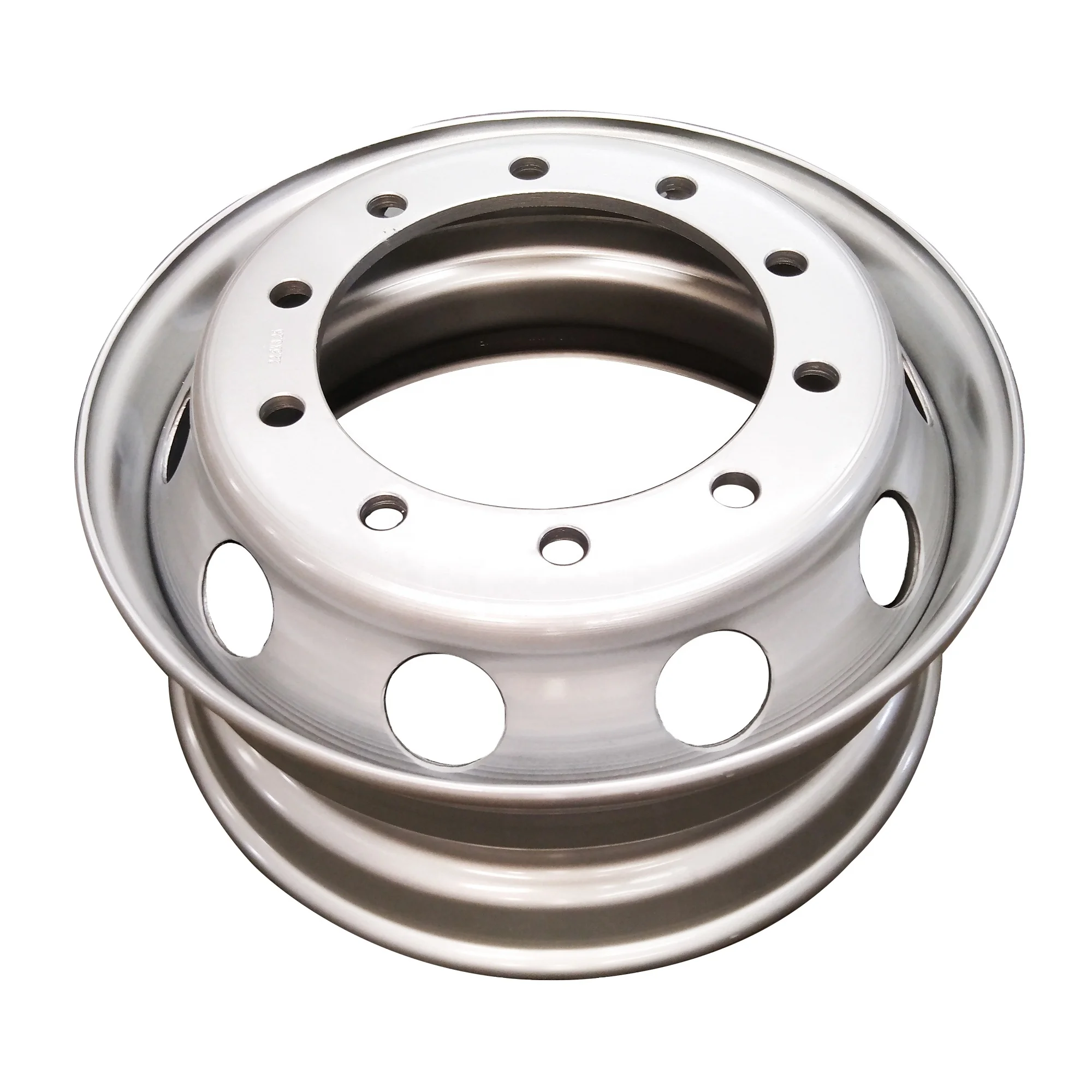 High quality steel wheel hub 22.5 * 8.25 tubeless for truck and bus Trailer