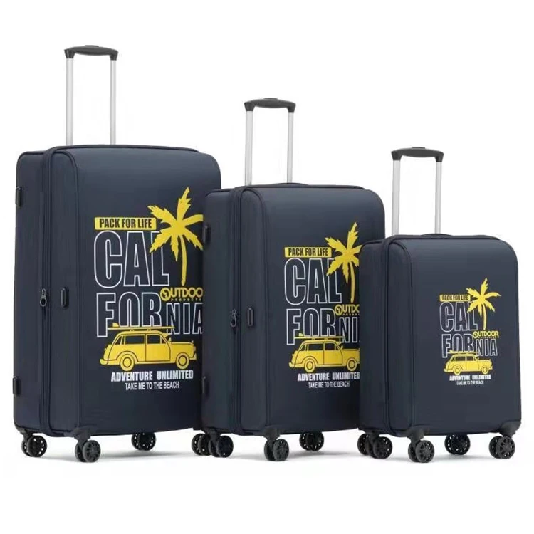 suitcase luggage bag set travel fabric luggage set Soft Travel Bags Duffel Luggage Set