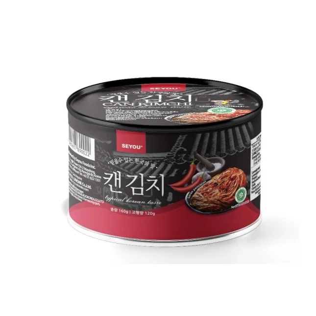 Factory Direct Hot Sale Best Selling Yummy Napa Cabbage Preserved Vegetable Famous Canned Sliced Cababge Kimchi