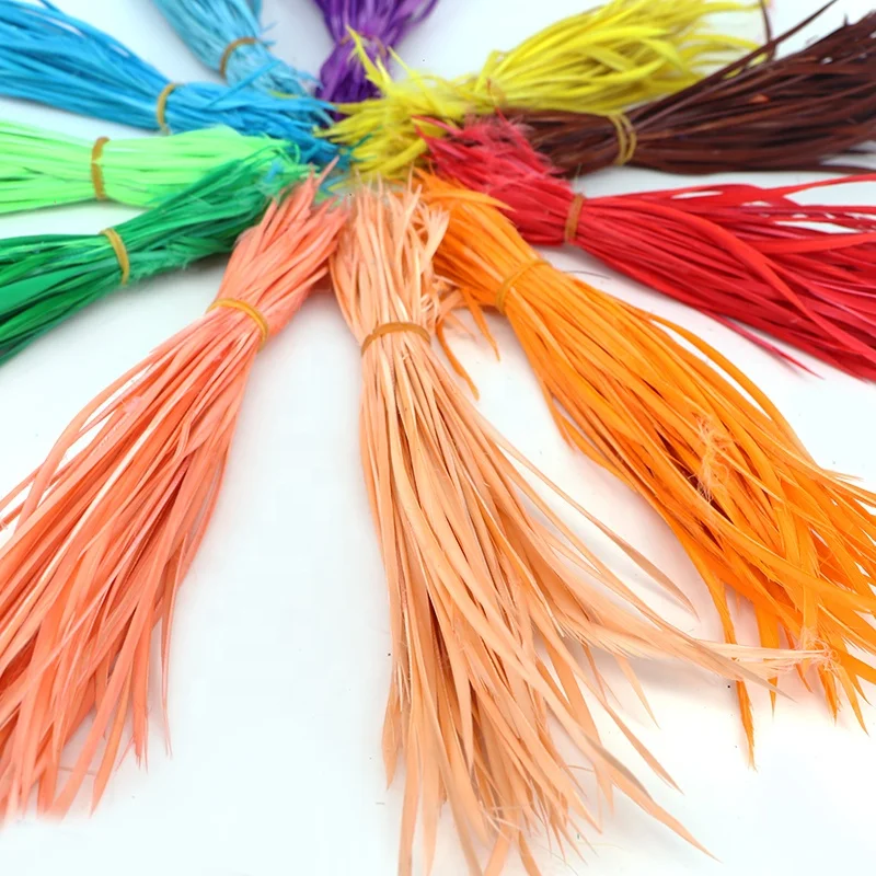 Wholesale 6-8 Inches 15-20 cm Colors Natural Beautiful Goose boits Feathers for Crafts Decorations