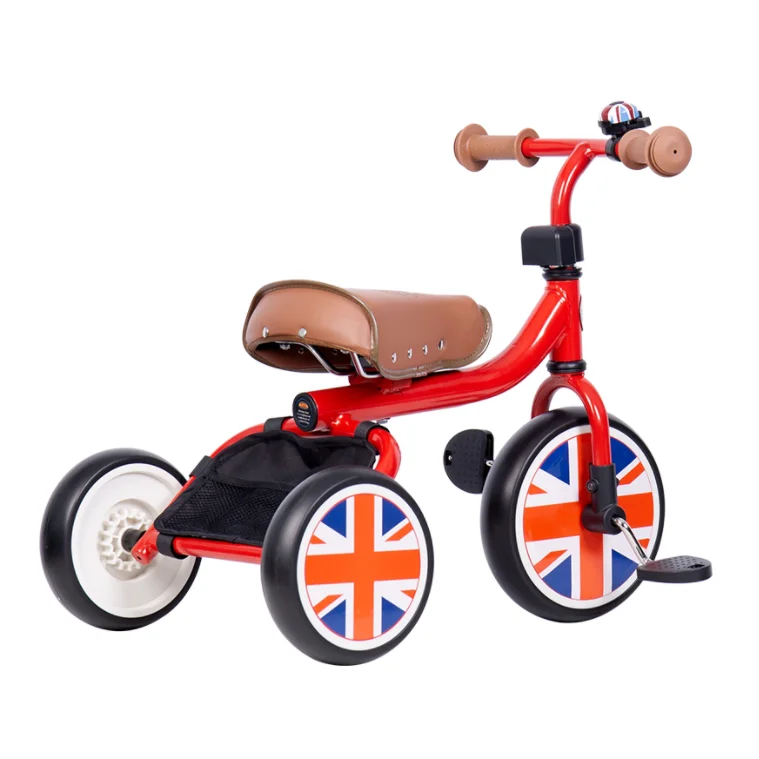 New Kids Tricycle for Baby  2-5 Years Child Trike with bike bell and Soft Wheels Child Tricycle Slient Wheel Funny Riding Toys
