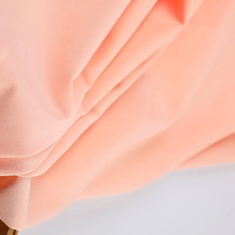 Shaoxing yuyuan imp 100 polyester non spandex chemical fabrics roll woven cloth garment machienical stretch nslycra fabric