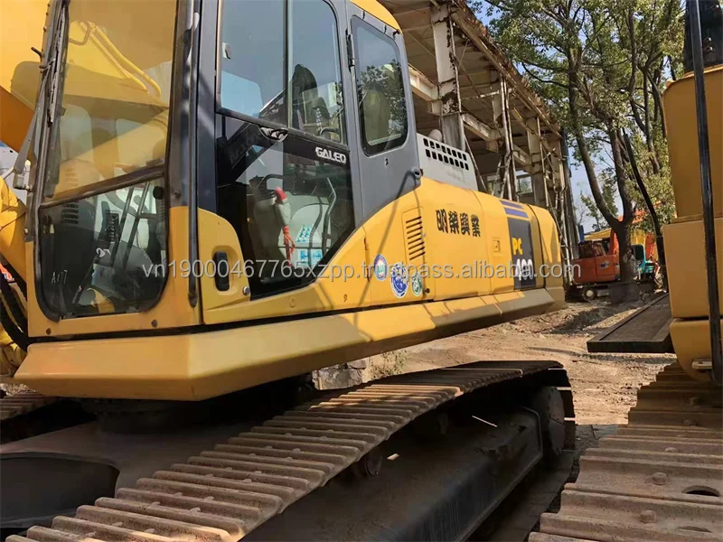 Komatsu гидравлический гусеничный экскаватор pumb 40 тонн PC 400-7 б/у дешевый низкая цена распродажа в Шанхае Китай