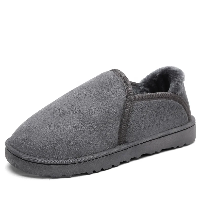 
2019 Winter Snow Boots For Men and Women Cold-Weather Indoor Warm Ankle Boot Winter Low Top Slip On L-216 
