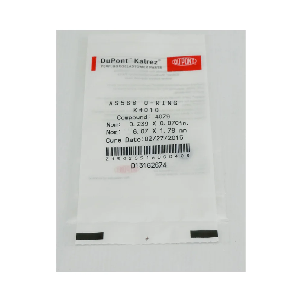 FFKM Kalrez 1050LF Fluoroelastomer Rubber Seals Raw Material dupont FFKM black rubber Maximum Service Temperature 288