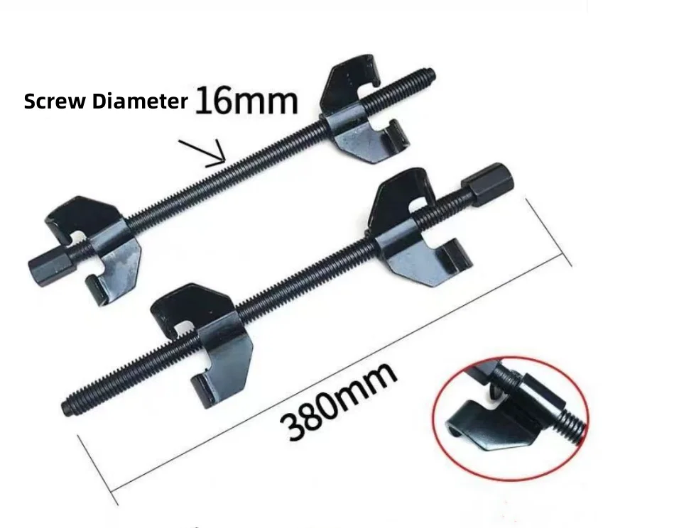 Manufacturer Coil Spring Compressor Clamps 380mm Heavy Duty Shock Absorber Compressor Strut Suspension Remover For Motorcycle