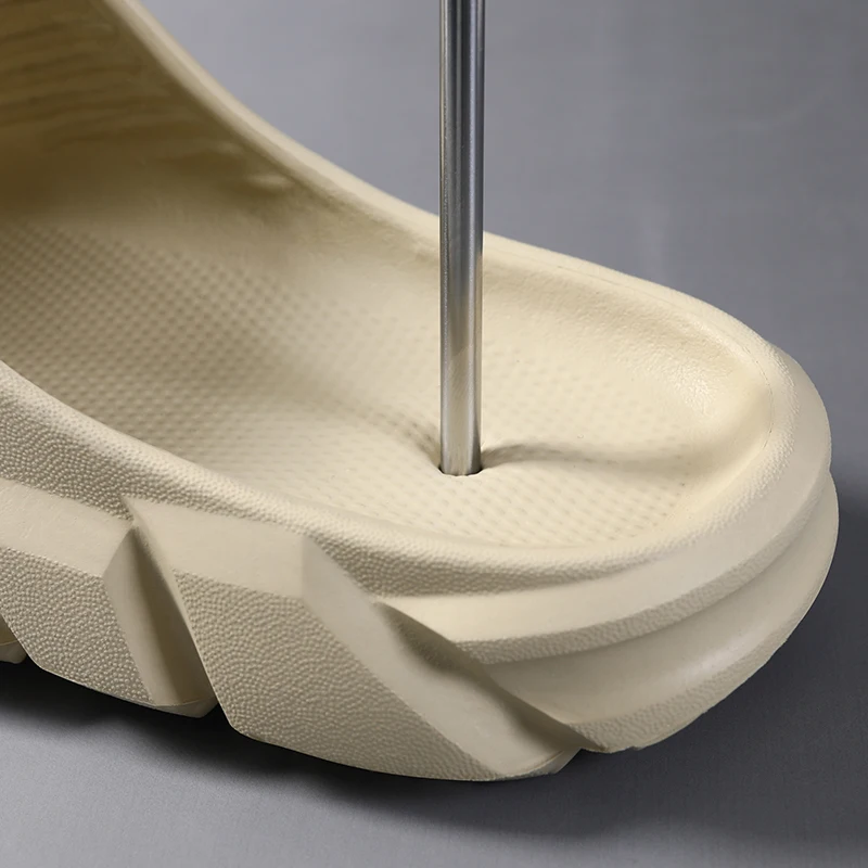 Summer thick platform indoor soft slides slippers mans logo soft eva bathroom sandals custom slippers for men