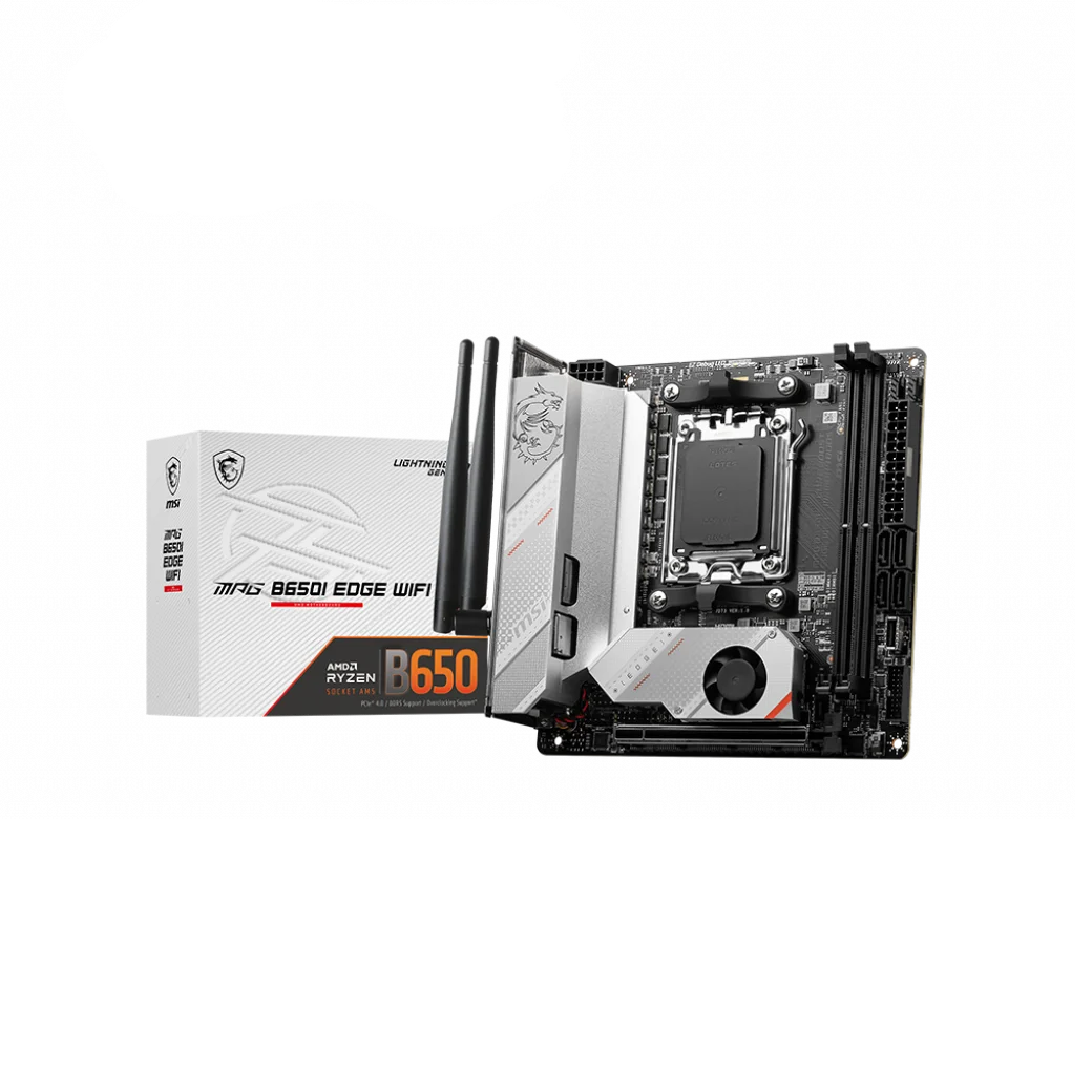Совершенно новый MPG B650I EDGE WIFI AM5 разъем для игрового стола 7900X материнская плата с поддержкой AMD 7000 CPU DDR5 Ram