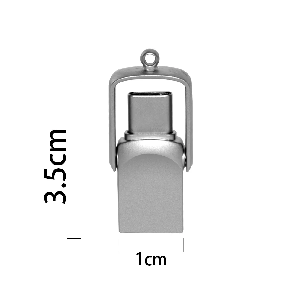 jaster cheap price usb c 3.0 flash drive 8gb metal pendriv 2 in 1 flash memory for printing logo type-c USB Stick