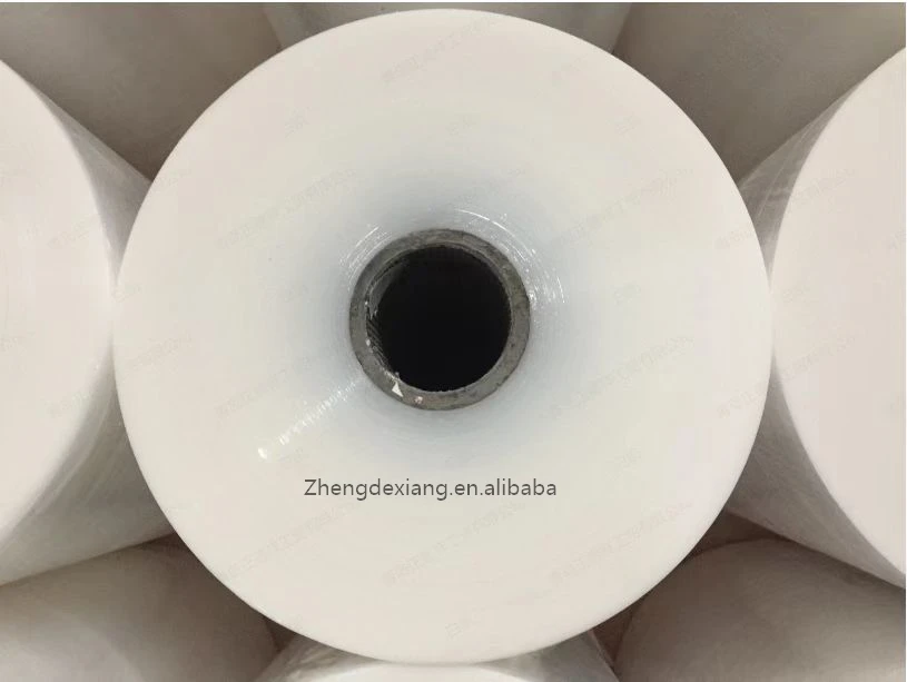 Industry 20-30kg plastic lldpe pallet wrap jumbo roll machine stretch wrap film jumbo roll shrink film