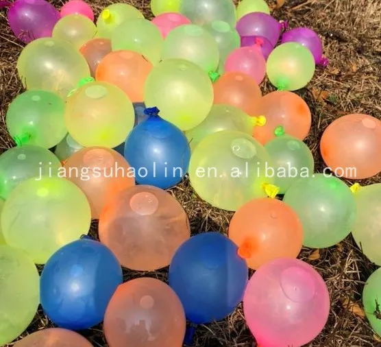 111pcs/pack interactive summer toys bomb games toy party magic water balls easy quick fill bomb water balloons