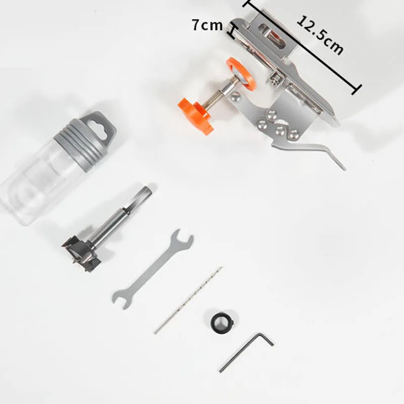 New Woodworking 35 mm Hole Positioning Drilling Woodworking Hole Drilling  Door Cabinets